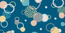 Tuli Sedací vak Smart Snimatelný potah - Polyester Vzor Koloběh Modrý