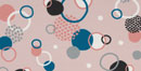 Tuli Sedací vak Smart x Náhradní obal - Polyester Vzor Koloběh Růžový