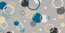 Tuli Sedací vak Smart Snimatelný potah - Polyester Vzor Koloběh Šedý