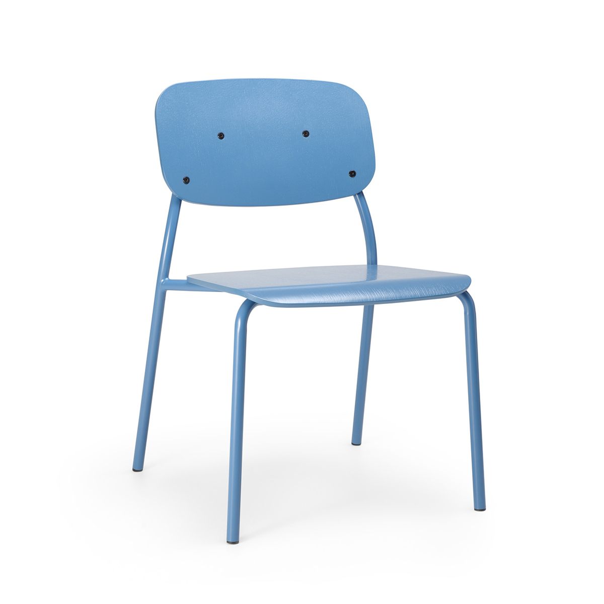 Bejot Hens Židle dřevěná - Modrý lak matný