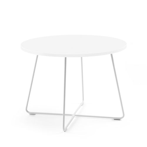 Bejot Kávový stolek nízký kruhový  - Bílá