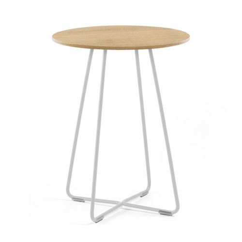 Bejot Kávový stolek vysoký kruhový - Přírodní dub